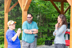 Attendees connecting at MOB Summer Camp